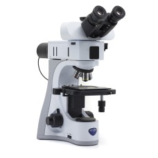 Microscope Trinocular (Split ratio: 50/50)  30° inclined; 360° rotating. Eyepieces: WF10X/22 B-510MET Optika Italy